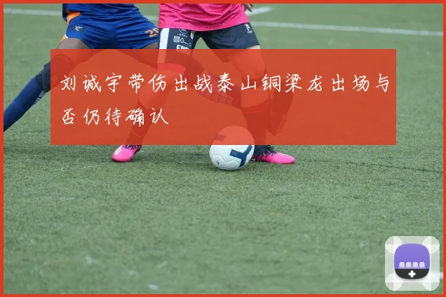 刘诚宇带伤出战泰山铜梁龙出场与否仍待确认